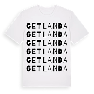 Getlanda ordlek t-shirt – ekologisk bomull t-shirt från Pinshirt