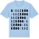 Blue Soul t-shirt med Gibberöd ordlek t-shirt