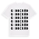 Gidderöd ordlek t-shirt