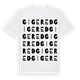 Gigered ordlek t-shirt