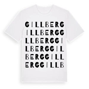 Gillberg ordlek t-shirt – ekologisk bomull t-shirt från Pinshirt