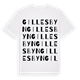 Gillesbyn ordlek t-shirt
