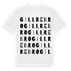 Gillrebro ordlek t-shirt
