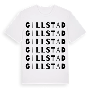 Gillstad ordlek t-shirt – ekologisk bomull t-shirt från Pinshirt