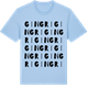 Blue Soul t-shirt med Gingri ordlek t-shirt