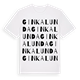 Ginkalunda ordlek t-shirt