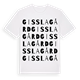 Gisslagård ordlek t-shirt