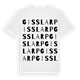 Gisslarp ordlek t-shirt