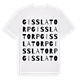 Gisslatorp ordlek t-shirt