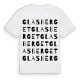Glasberget ordlek t-shirt
