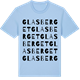 Blue Soul t-shirt med Glasberget ordlek t-shirt