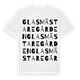 Glasmästaregården ordlek t-shirt
