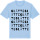 Blue Soul t-shirt med Glätte ordlek t-shirt