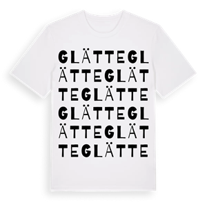 Glätte ordlek t-shirt – ekologisk bomull t-shirt från Pinshirt