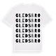 Gledsbro ordlek t-shirt