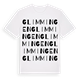 Glimmingen ordlek t-shirt