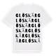 Glöskär ordlek t-shirt