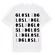 Gloslid ordlek t-shirt
