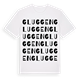 Gluggen ordlek t-shirt