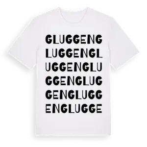 Gluggen ordlek t-shirt – ekologisk bomull t-shirt från Pinshirt