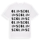 Glumse ordlek t-shirt