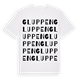 Gluppen ordlek t-shirt