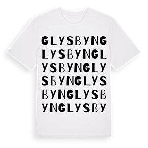 Glysbyn ordlek t-shirt – ekologisk bomull t-shirt från Pinshirt