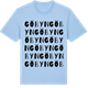 Blue Soul t-shirt med Göbyn ordlek t-shirt