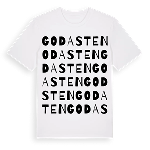 Godasten ordlek t-shirt – ekologisk bomull t-shirt från Pinshirt