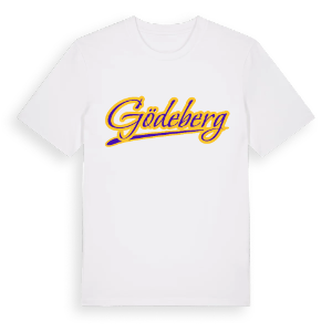 Gödeberg baseball t-shirt – ekologisk bomull t-shirt från Pinshirt