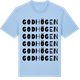 Blue Soul t-shirt med Godhögen ordlek t-shirt