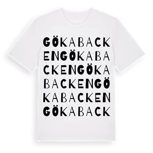 Gökabacken ordlek t-shirt – ekologisk bomull t-shirt från Pinshirt