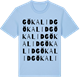 Blue Soul t-shirt med Gökalid ordlek t-shirt