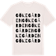 Vintage White t-shirt med Gökegården ordlek t-shirt