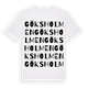 Göksholmen ordlek t-shirt