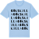 Blue Soul t-shirt med Gökskulla ordlek t-shirt