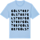 Blue Soul t-shirt med Gökstorp ordlek t-shirt