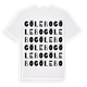 White t-shirt med Gölebo ordlek t-shirt
