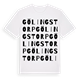 Gölingstorp ordlek t-shirt