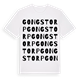 Gongstorp ordlek t-shirt