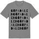 Mid Heather Gray t-shirt med Göpadalen ordlek t-shirt