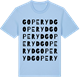 Blue Soul t-shirt med Goperyd ordlek t-shirt