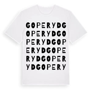 Goperyd ordlek t-shirt – ekologisk bomull t-shirt från Pinshirt