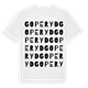 Goperyd ordlek t-shirt