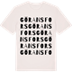 Vintage White t-shirt med Göransfors ordlek t-shirt