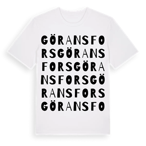 Göransfors ordlek t-shirt – ekologisk bomull t-shirt från Pinshirt