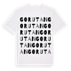 Gorutan ordlek t-shirt