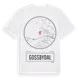 White t-shirt med Gossbydal t-shirt