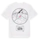 White t-shirt med Göta t-shirt