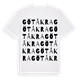 Götåkra ordlek t-shirt